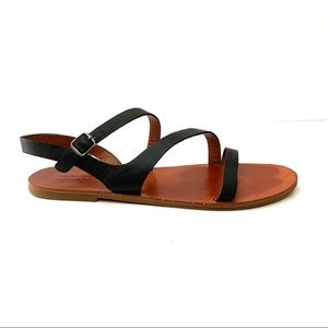 Lucky Brand Flat Leather Sandals